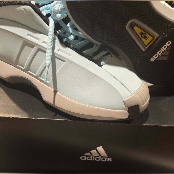 Adidas Originals Crazy 1 Kobe Basketball Shoes, Icy Blue, Size 7.5 Men’s - Picture 4 of 11